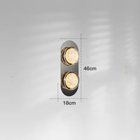 EVAR ICE Wall Light by Lampadom - side view