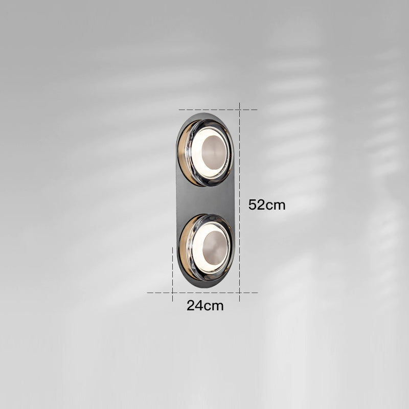 EVAR Wall Light by Lampadom - top view
