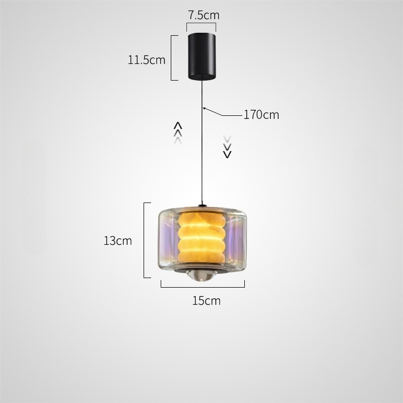 EVERIN BANK Pendant by Lampadom - top view