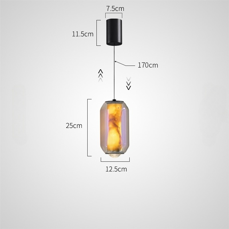 EVERIN ONE Pendant by Lampadom - top view