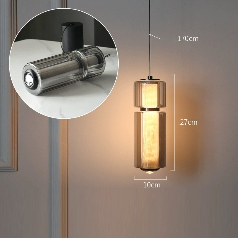 EVERIN WIDE Pendant by Lampadom - close-up
