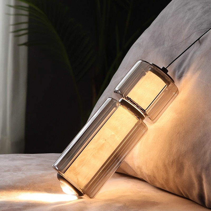 EVERIN WIDE Pendant by Lampadom - close-up