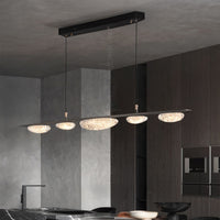 EVIAN Linear Chandelier by Lampadom - side view