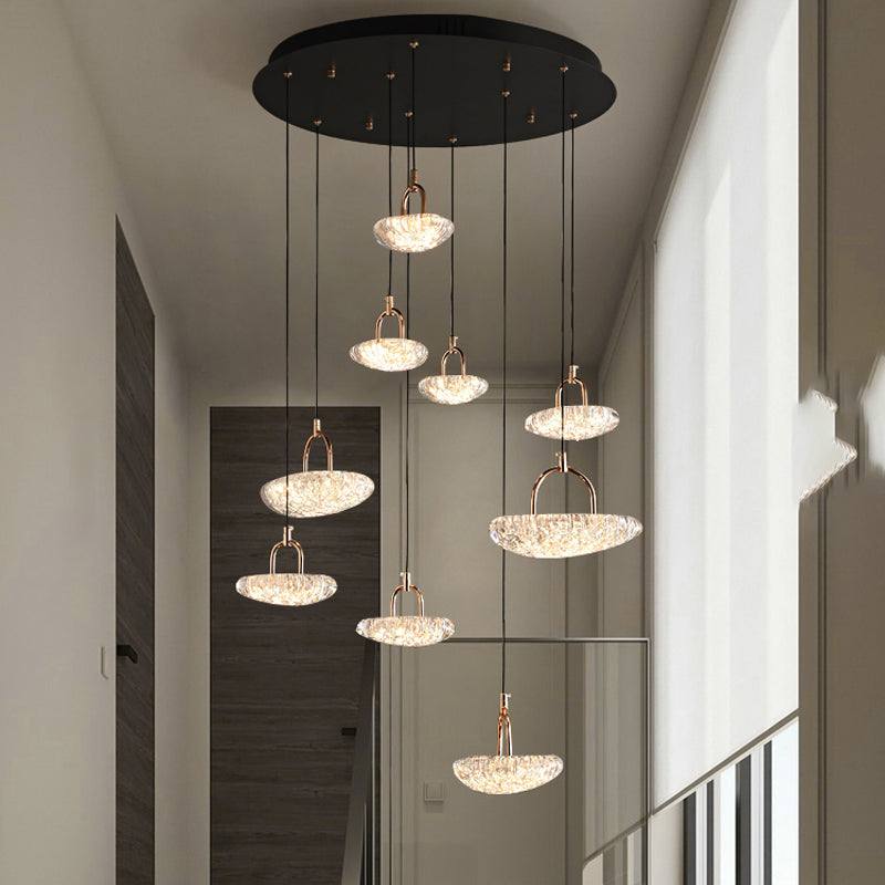 EVIAN MORE Cascade Light by Lampadom - scale reference