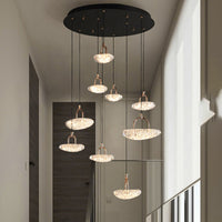 EVIAN MORE Cascade Light by Lampadom - scale reference