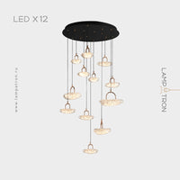 EVIAN MORE Cascade Light by Lampadom - angle view
