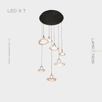 EVIAN MORE Cascade Light by Lampadom - ambient shot