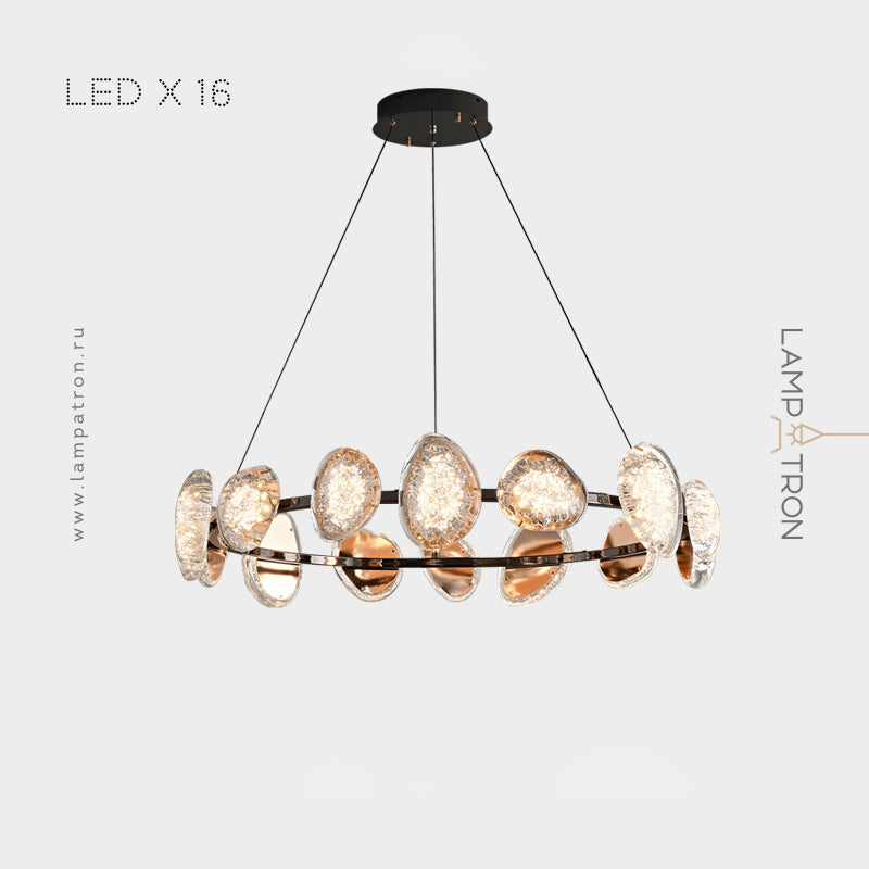 EVIAN RING Ring Chandelier