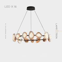 EVIAN RING Ring Chandelier