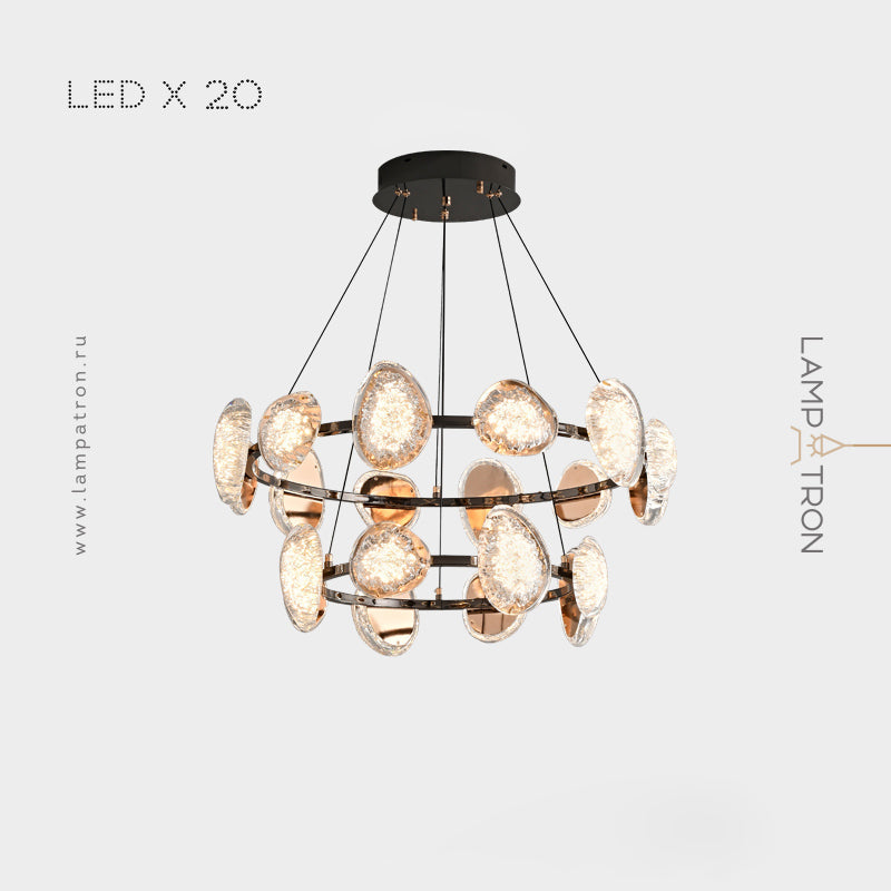 EVIAN RING Ring Chandelier