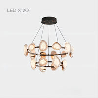 EVIAN RING Ring Chandelier