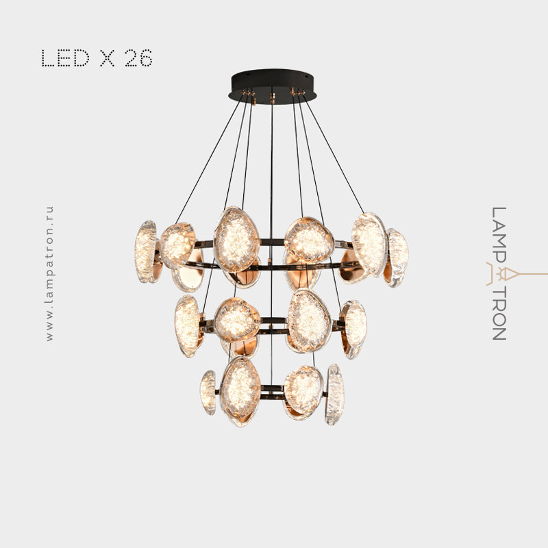 EVIAN RING Ring Chandelier