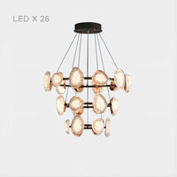 EVIAN RING Ring Chandelier