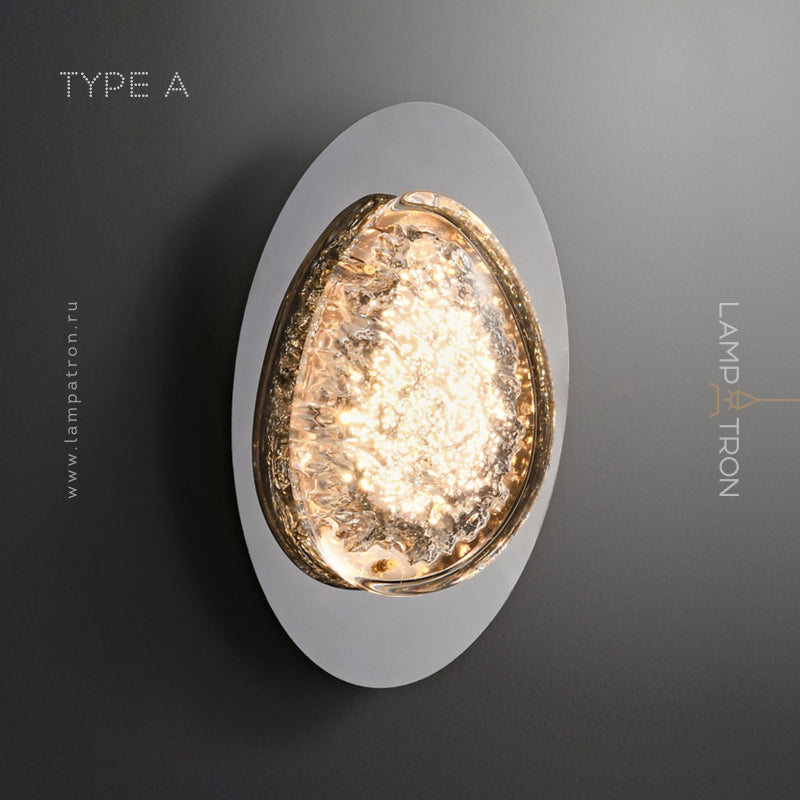 EVIAN Wall Light by Lampadom - top view