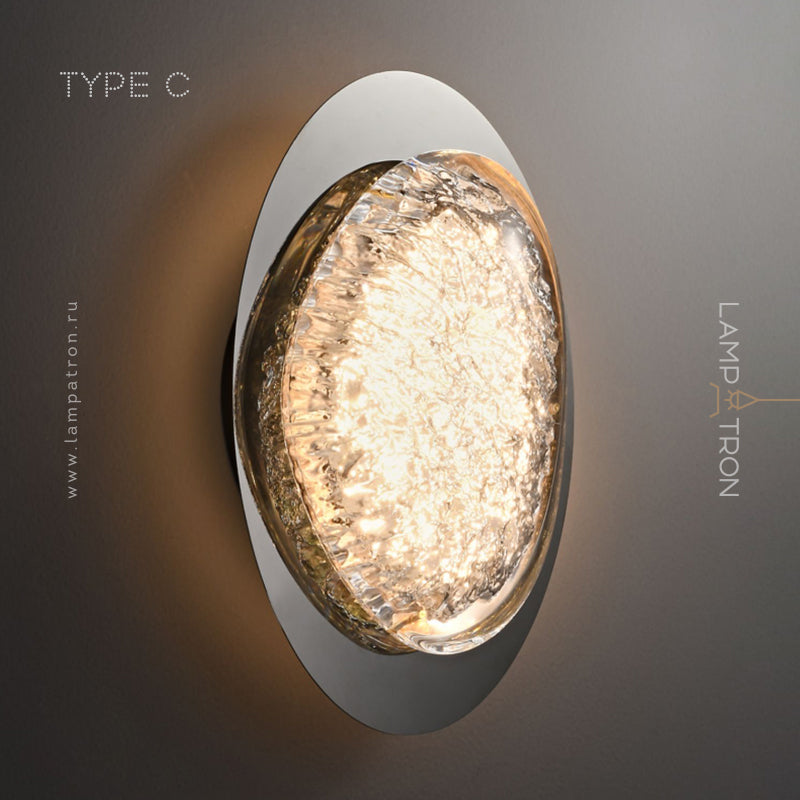 EVIAN Wall Light by Lampadom - side view