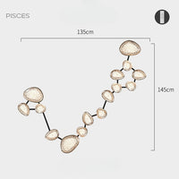 EVIAN ZODIAC Wall Light by Lampadom - angle view