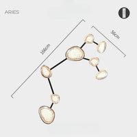 EVIAN ZODIAC Wall Light by Lampadom - detail view