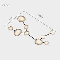 EVIAN ZODIAC Wall Light by Lampadom - side view