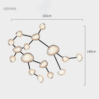 EVIAN ZODIAC Wall Light by Lampadom - close-up
