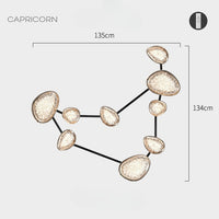 EVIAN ZODIAC Wall Light by Lampadom - ambient shot