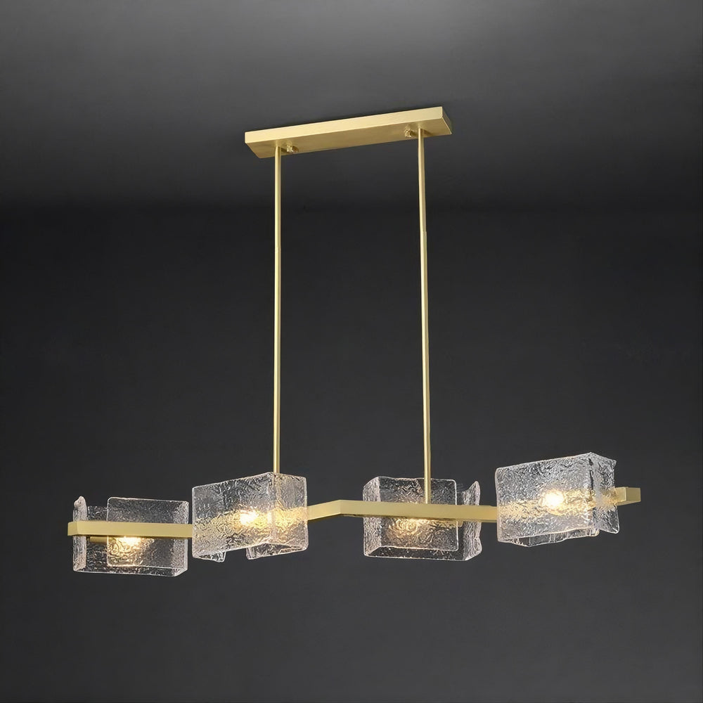 FABIOLA Linear Chandelier by Lampadom - ambient shot