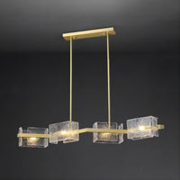 FABIOLA Linear Chandelier by Lampadom - ambient shot