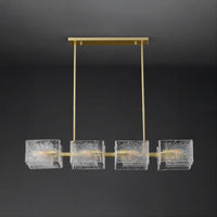 FABIOLA Linear Chandelier by Lampadom - scale reference
