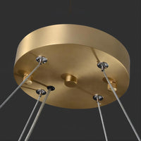 FABIOLA Ring Chandelier by Lampadom - detail view