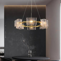 FABIOLA Ring Chandelier by Lampadom - scale reference