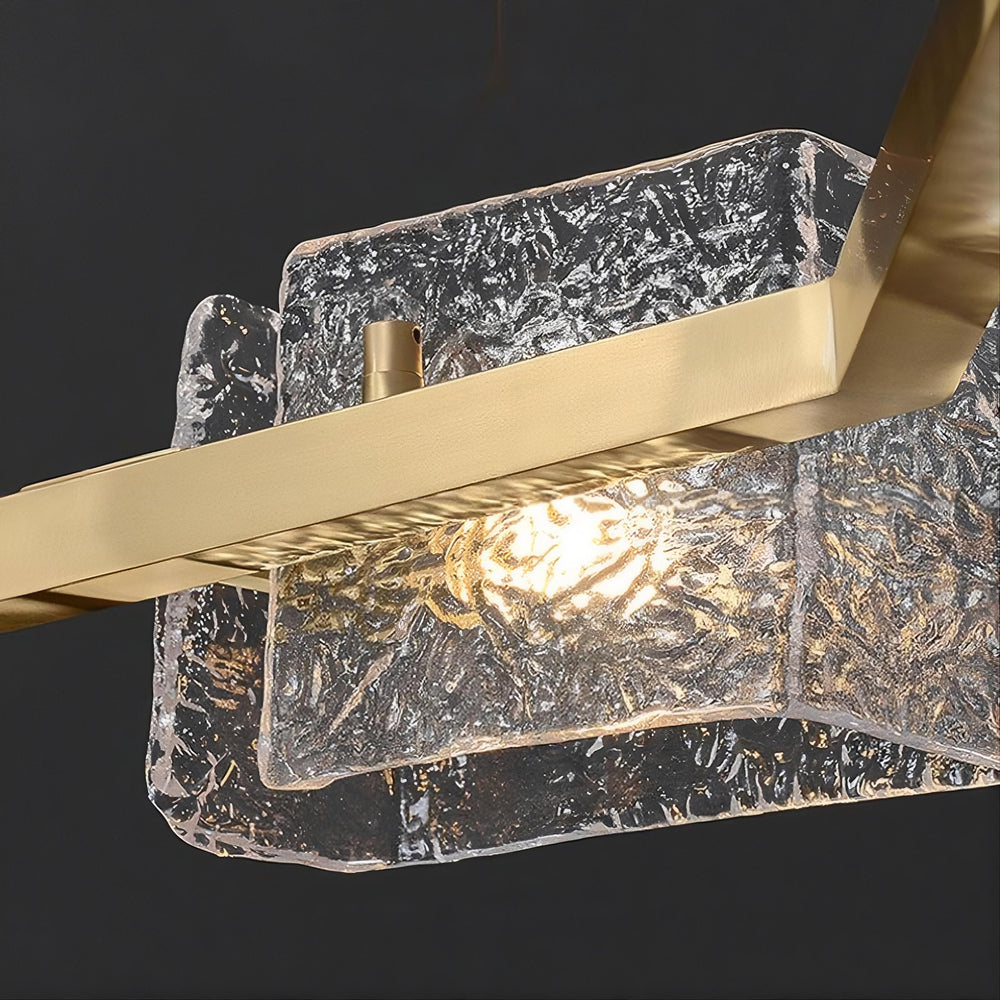 FABIOLA Ring Chandelier by Lampadom - close-up