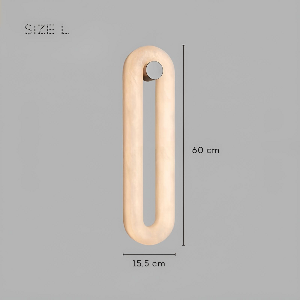 FADER Wall Light by Lampadom - scale reference