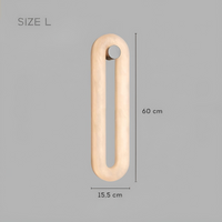 FADER Wall Light by Lampadom - scale reference