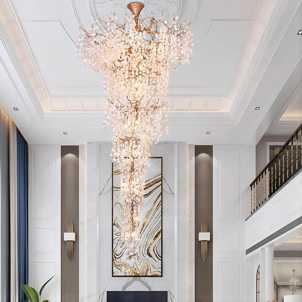 FAIRYTREE LUX Chandelier by Lampadom - angle view