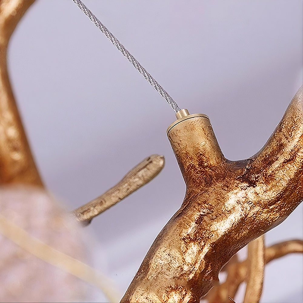 FAIRYTREE Chandelier by Lampadom - side view