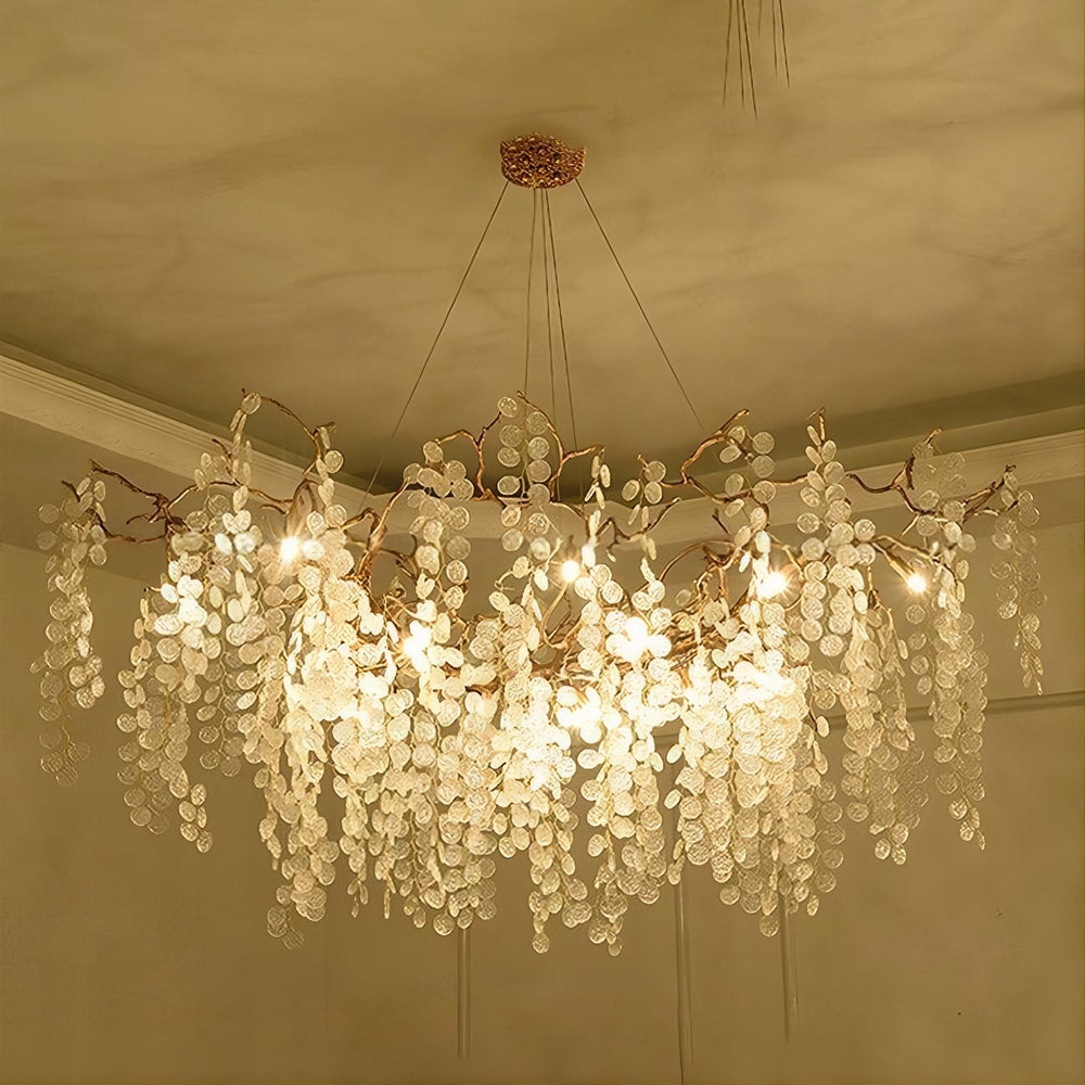 FAIRYTREE Chandelier by Lampadom - side view