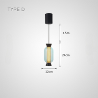 FASTING Pendant by Lampadom - side view