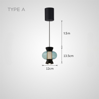 FASTING Pendant by Lampadom - side view