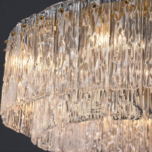 FAUSTINA L Linear Chandelier by Lampadom