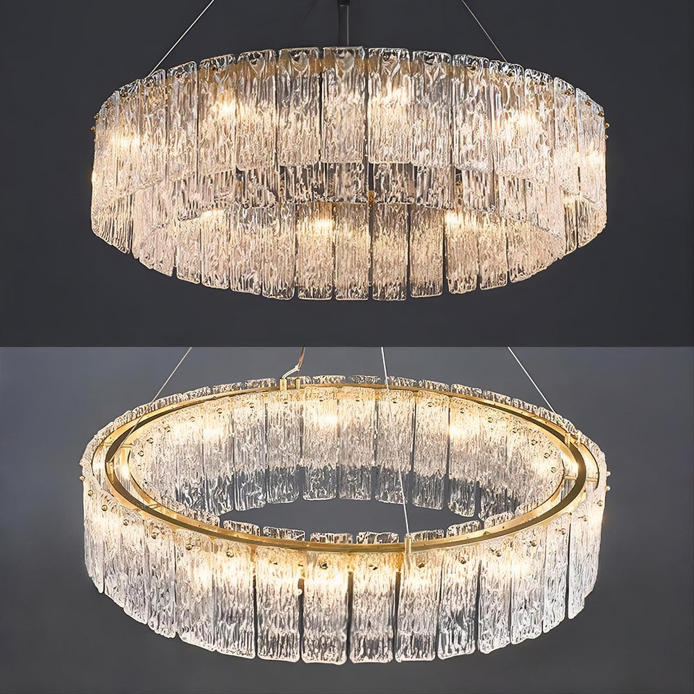 FAUSTINA Ring Chandelier by Lampadom - ambient shot