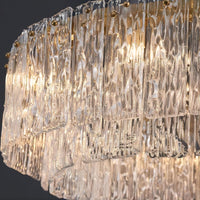 FAUSTINA Ring Chandelier by Lampadom - side view