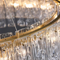 FAUSTINA Ring Chandelier by Lampadom - detail view