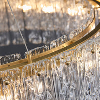 FAUSTINA Ring Chandelier by Lampadom - ambient shot