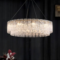 FAUSTINA Ring Chandelier by Lampadom - detail view