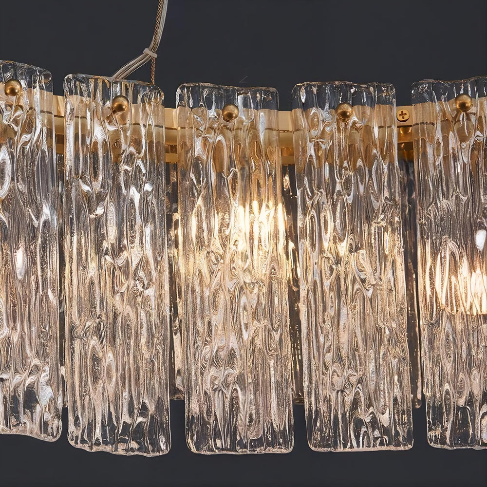 FAUSTINA Ring Chandelier by Lampadom - close-up