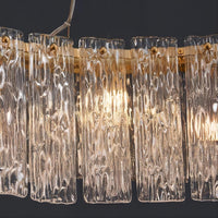 FAUSTINA Ring Chandelier by Lampadom - close-up