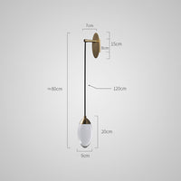 FIIERA Wall Light by Lampadom - top view
