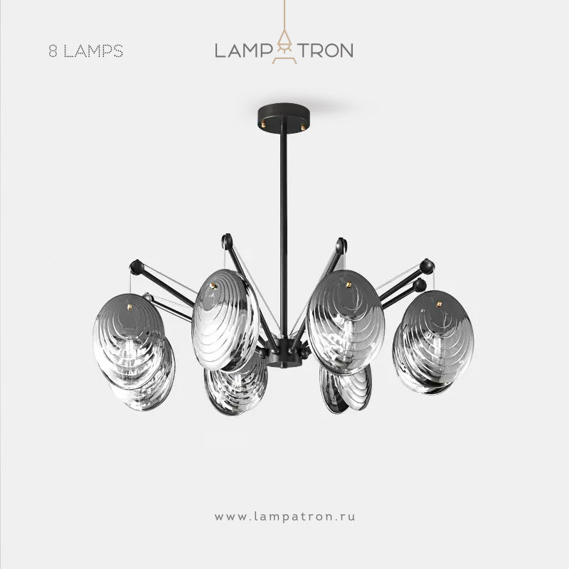 FILIBERT Chandelier by Lampadom - close-up