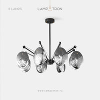 FILIBERT Chandelier by Lampadom - close-up