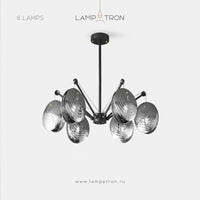 FILIBERT Chandelier by Lampadom - side view