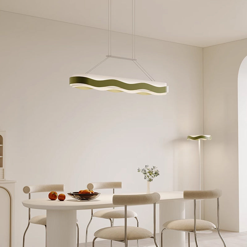 FINIAN Linear Chandelier by Lampadom - top view